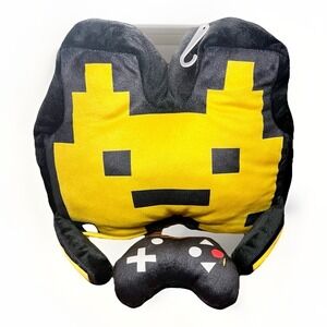 New 11" Yellow Video Gamer With Controller Collectible Soft Plush Toy  BMI